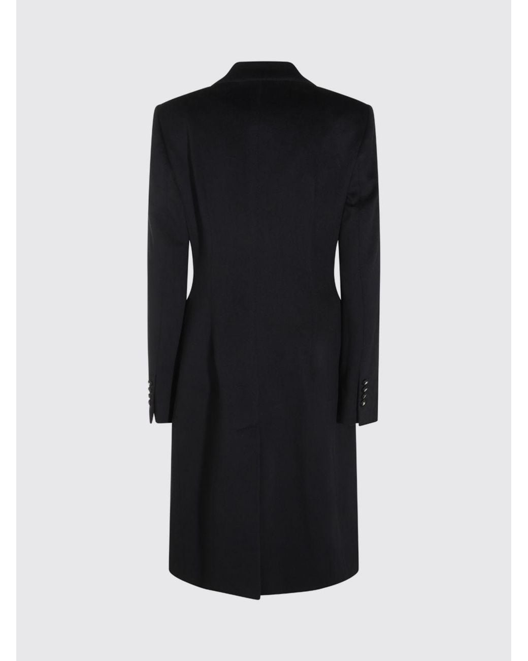 Dolce & Gabbana Blue Dolce &Amp Gabbana Long Single-Breasted Coat