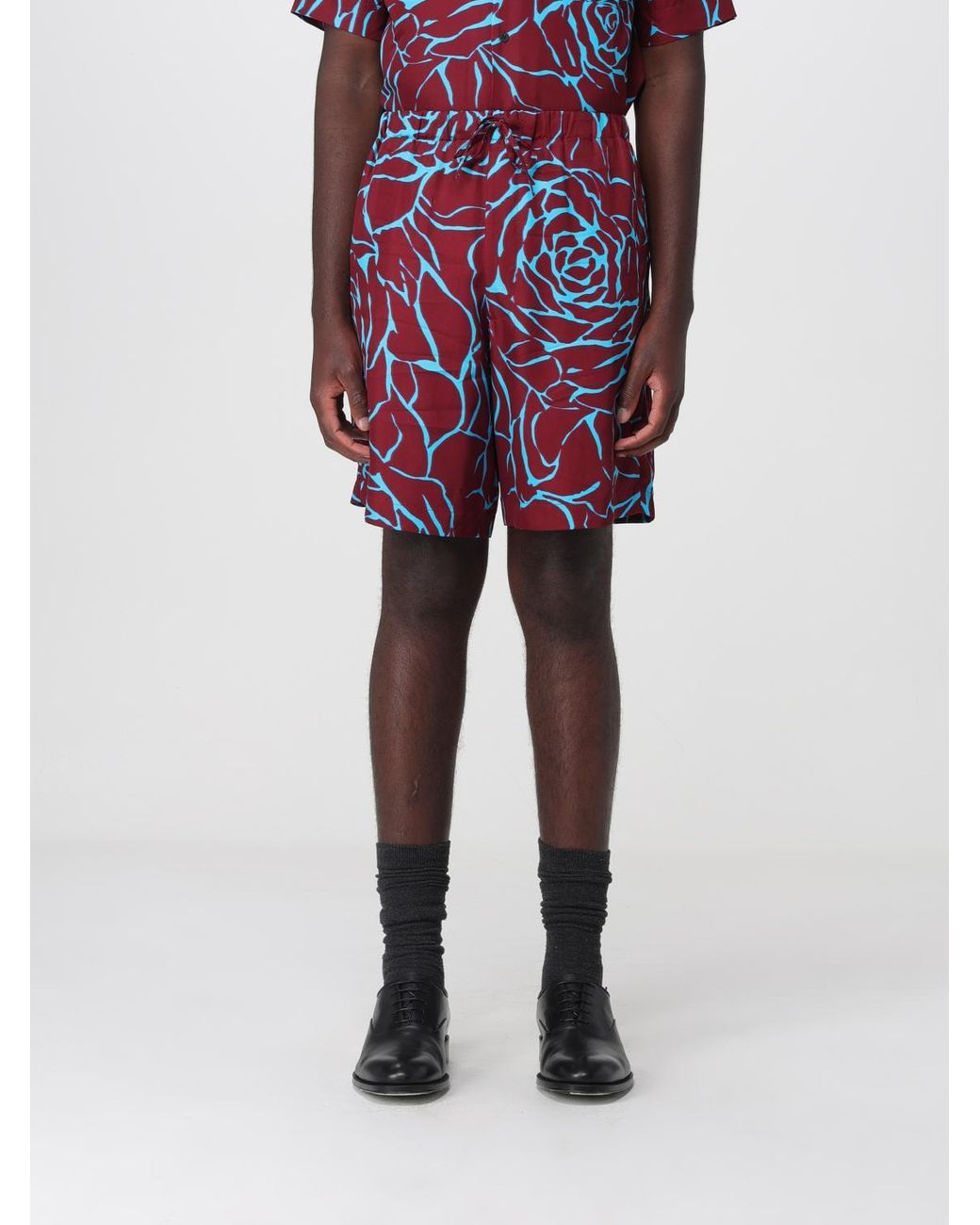 Dries Van Noten Red Shorts for men