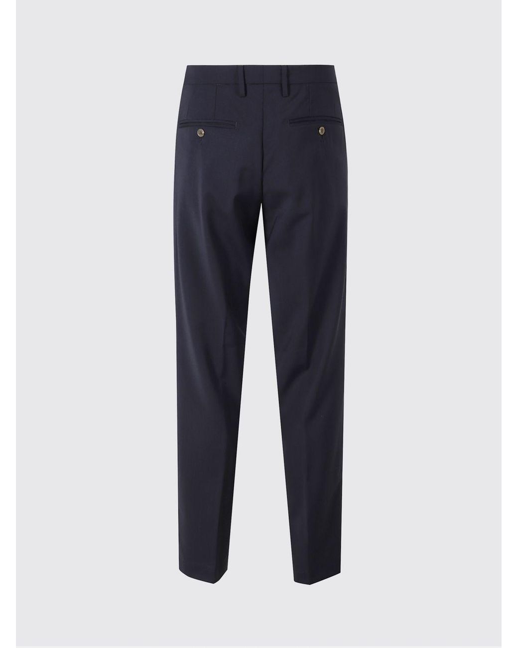Myths Blue Wool Tailored Trousers for men