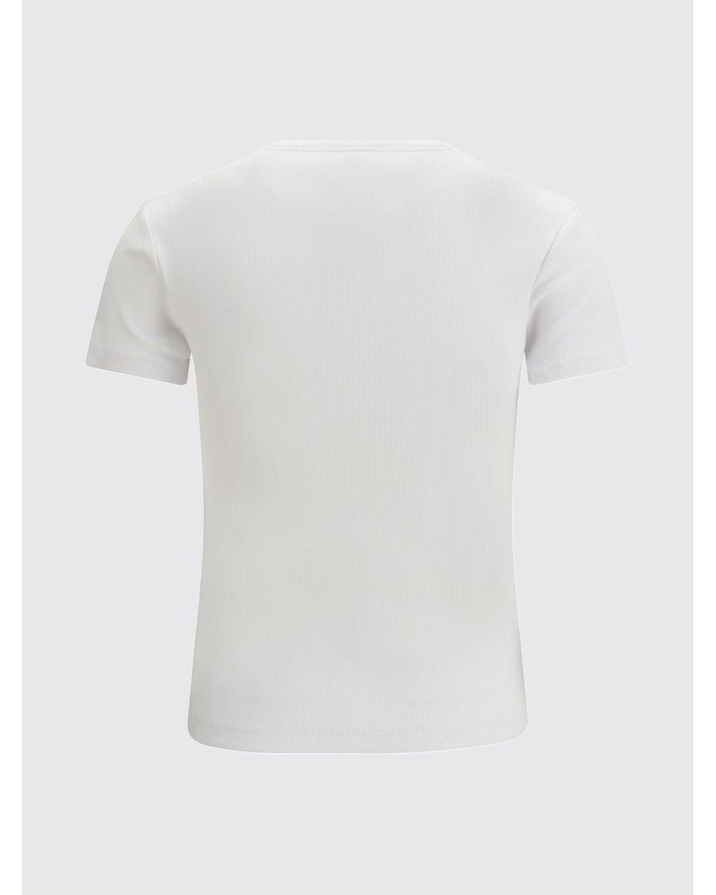 Off-White c/o Virgil Abloh White Cotton T-Shirts With Logo