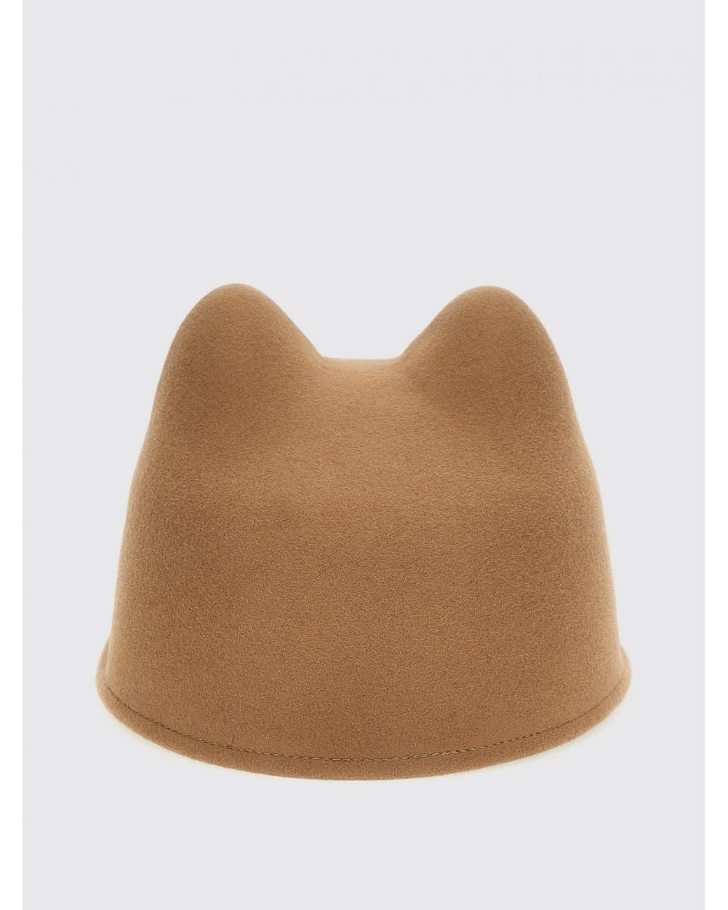 Cappello Jamie di Maison Michel in Brown