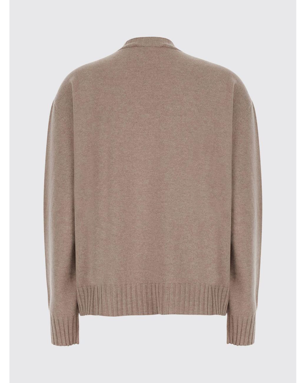 Fabiana Filippi Brown V-Neck Jumper