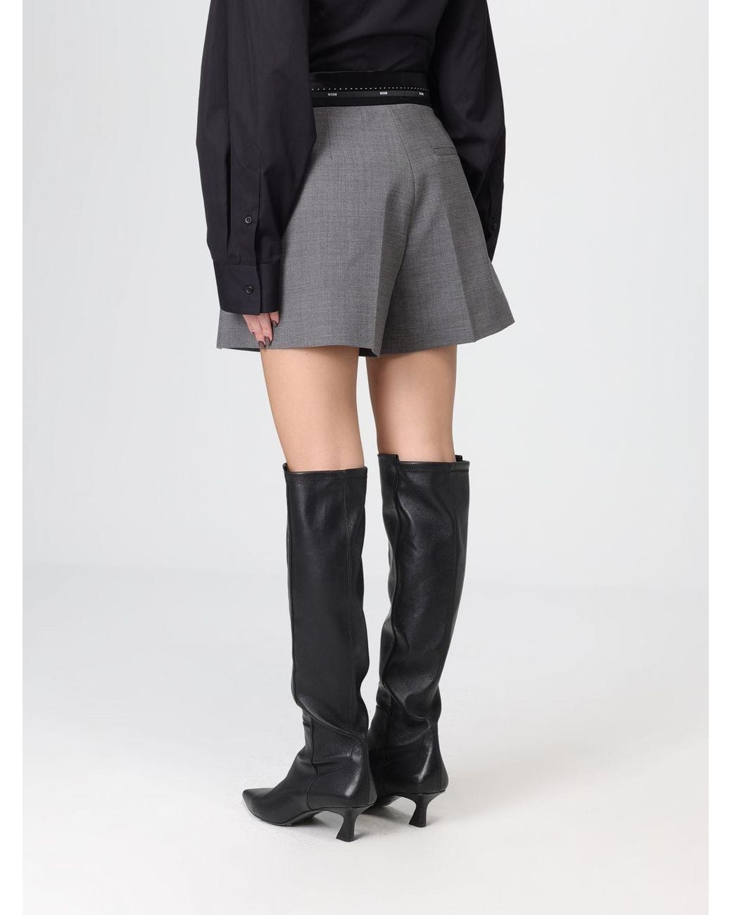 MSGM Black Short