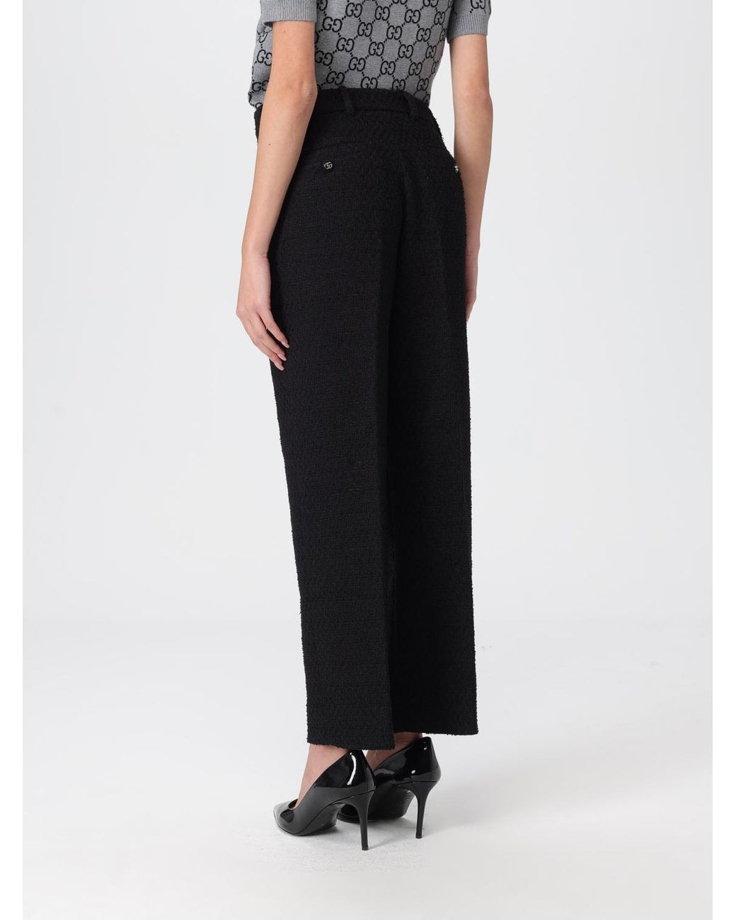 Gucci Black Trousers