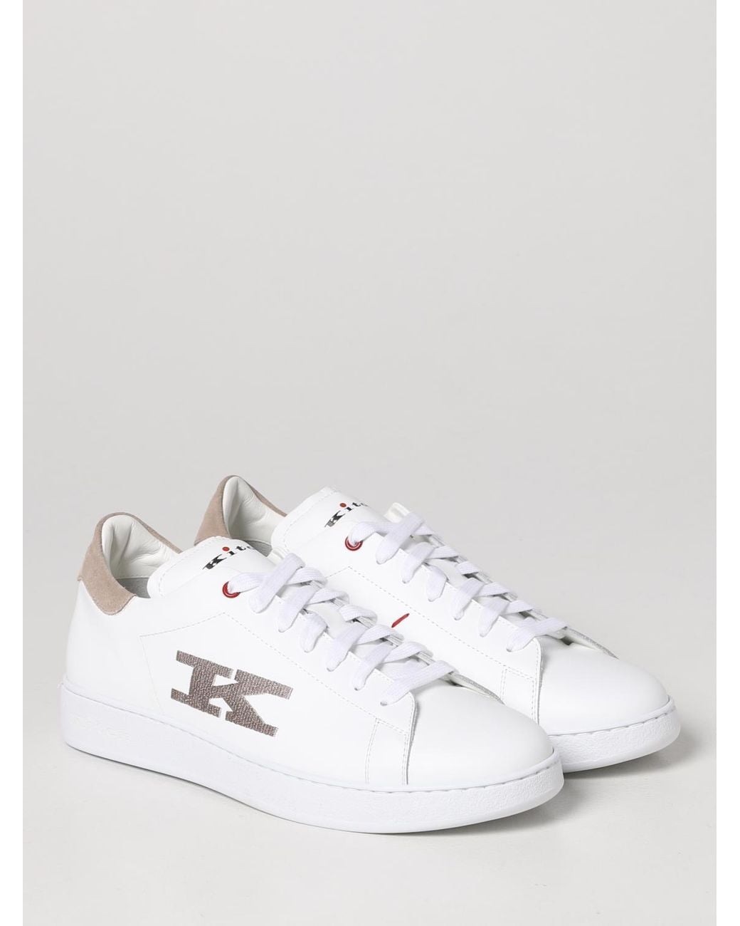Kiton White Sneakers for men