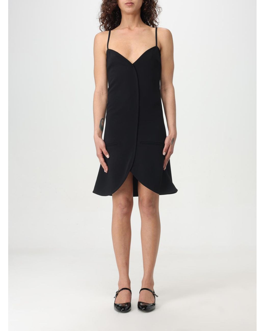 Courreges Black Dress Courrèges