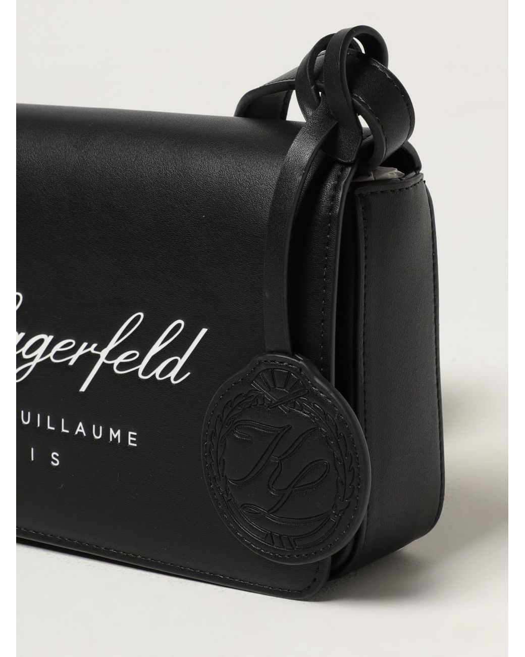 Karl Lagerfeld Black Shoulder Bag