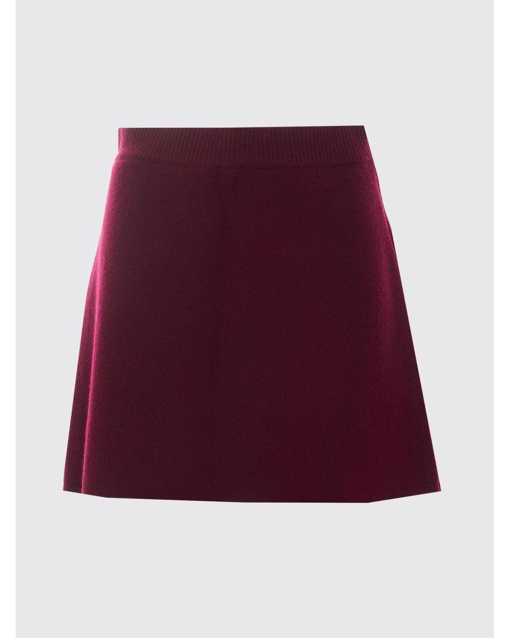 Lisa Yang High-Waisted Flared Mini Skirt