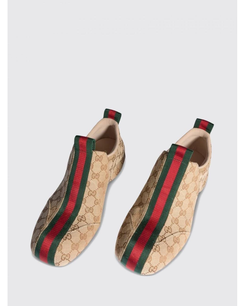 Gucci White Slip-On Sneakers for men