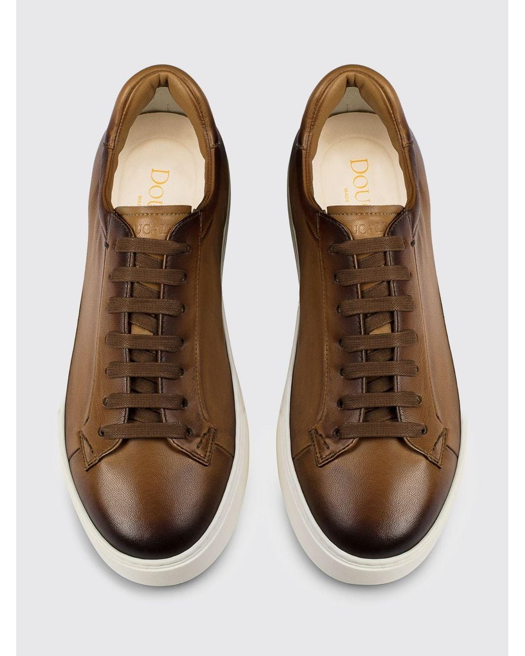 Doucal's Brown Sneakers for men