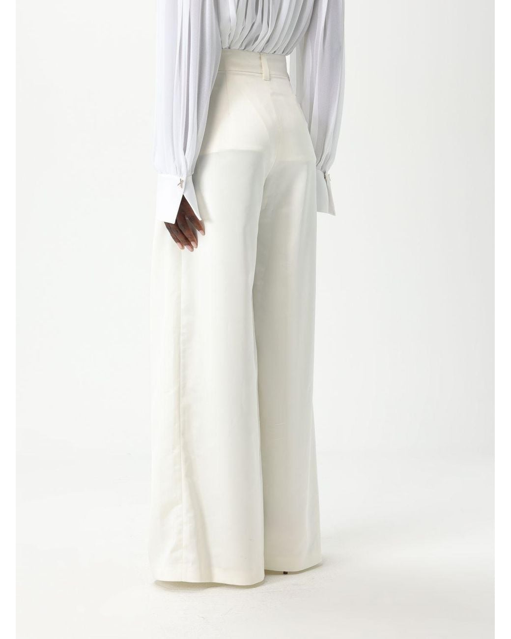 Genny White Trousers