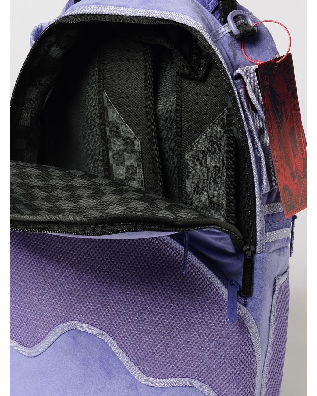 Sprayground Purple Backpack for men