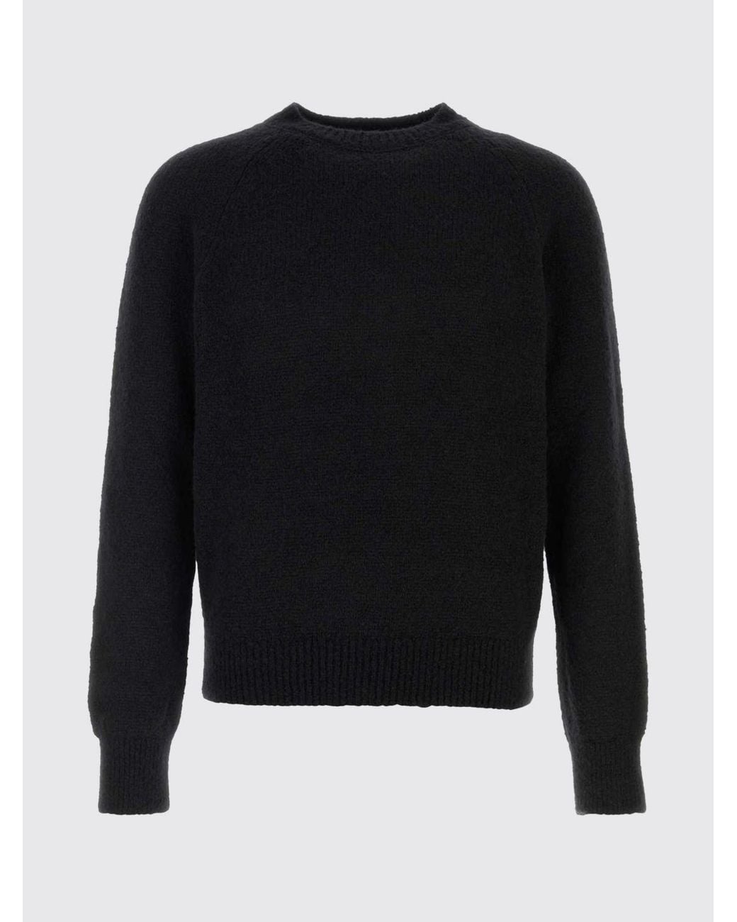 Dries Van Noten Blue Long-Sleeved Crewneck Jumper for men