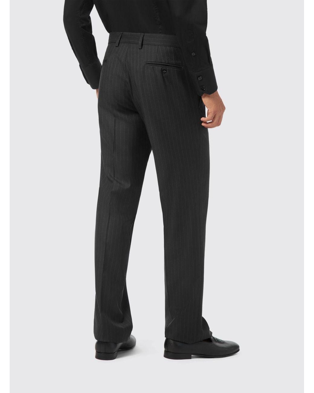 Billionaire Black Pants for men