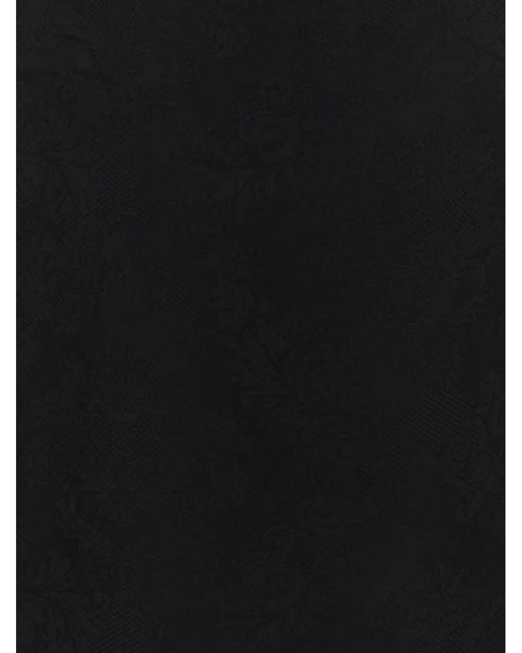 Uma Wang Black Viscose Blend Midi Slip Dress With Thin Straps