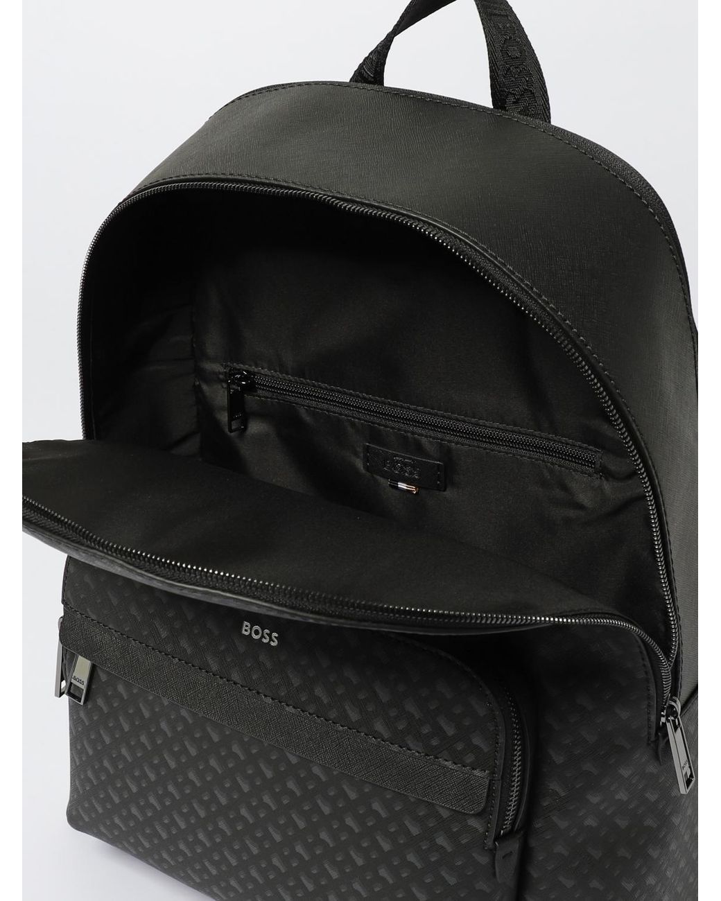 Boss Black Backpack for men