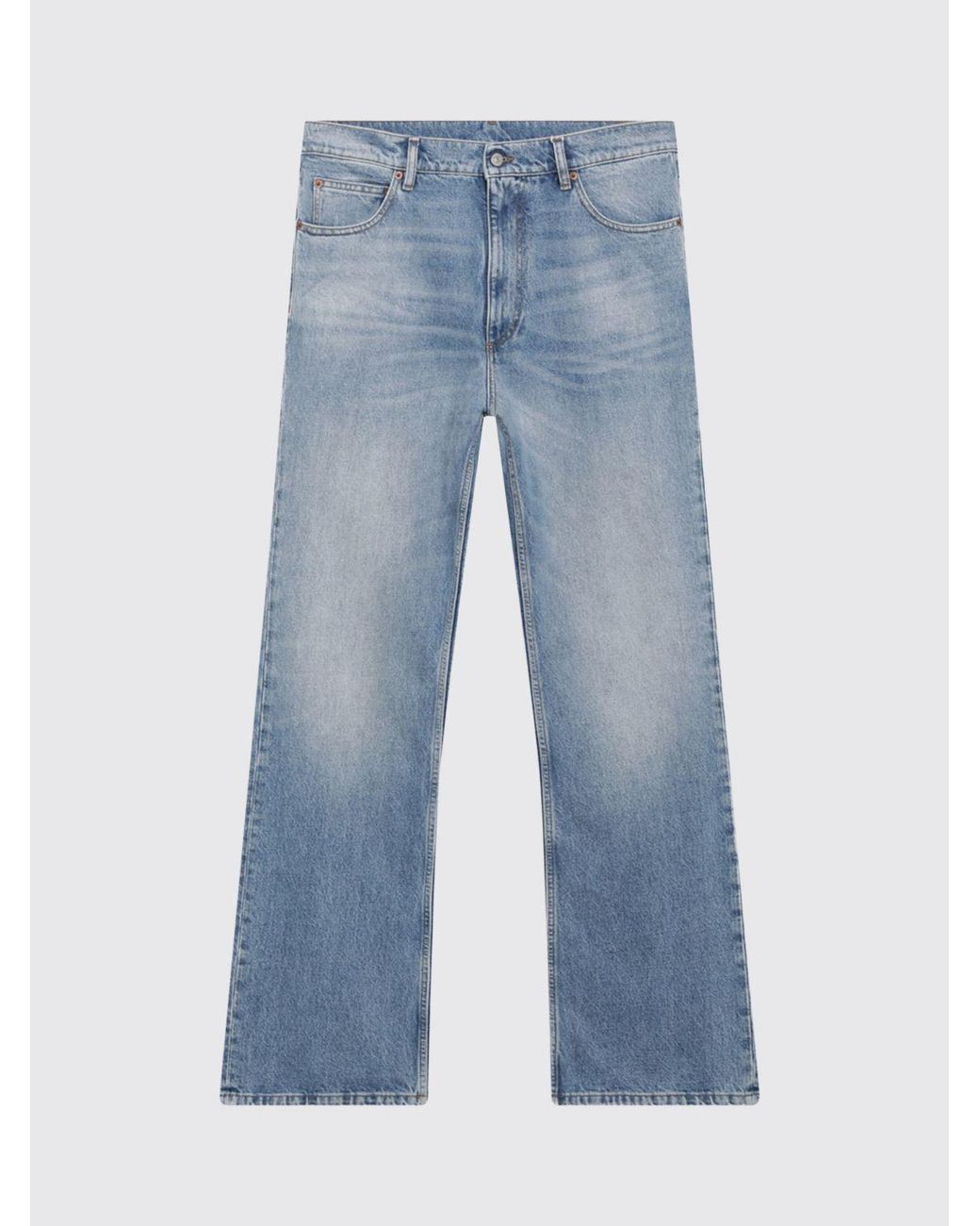 MM6 by Maison Margiela Blue Mid-Rise Bootcut Jeans for men