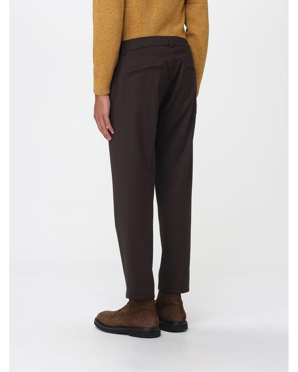 Dondup Black Trousers for men