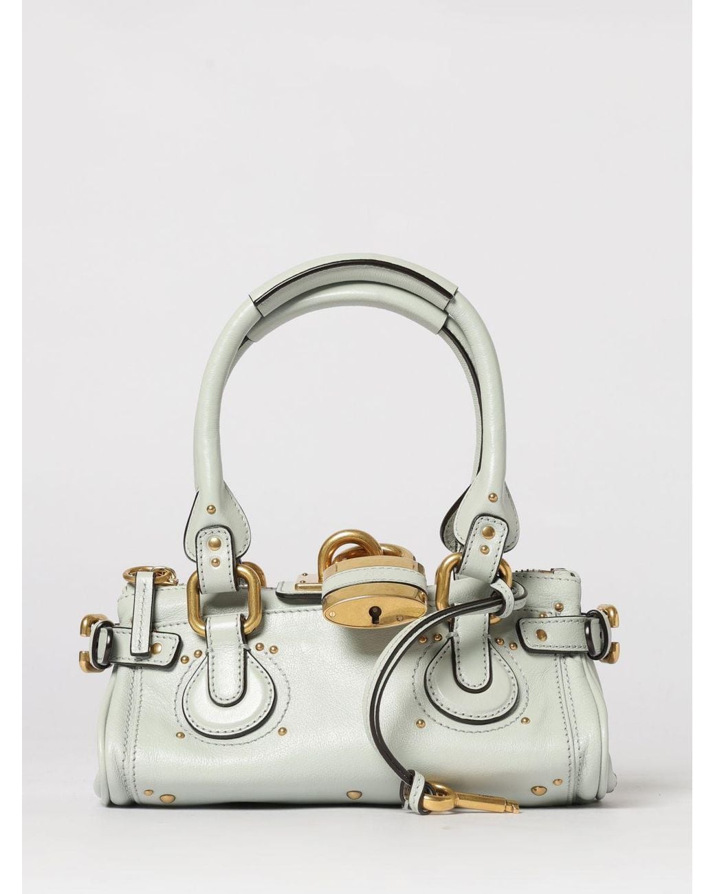 Chloé Metallic ChloÉ Paddington Ledertasche