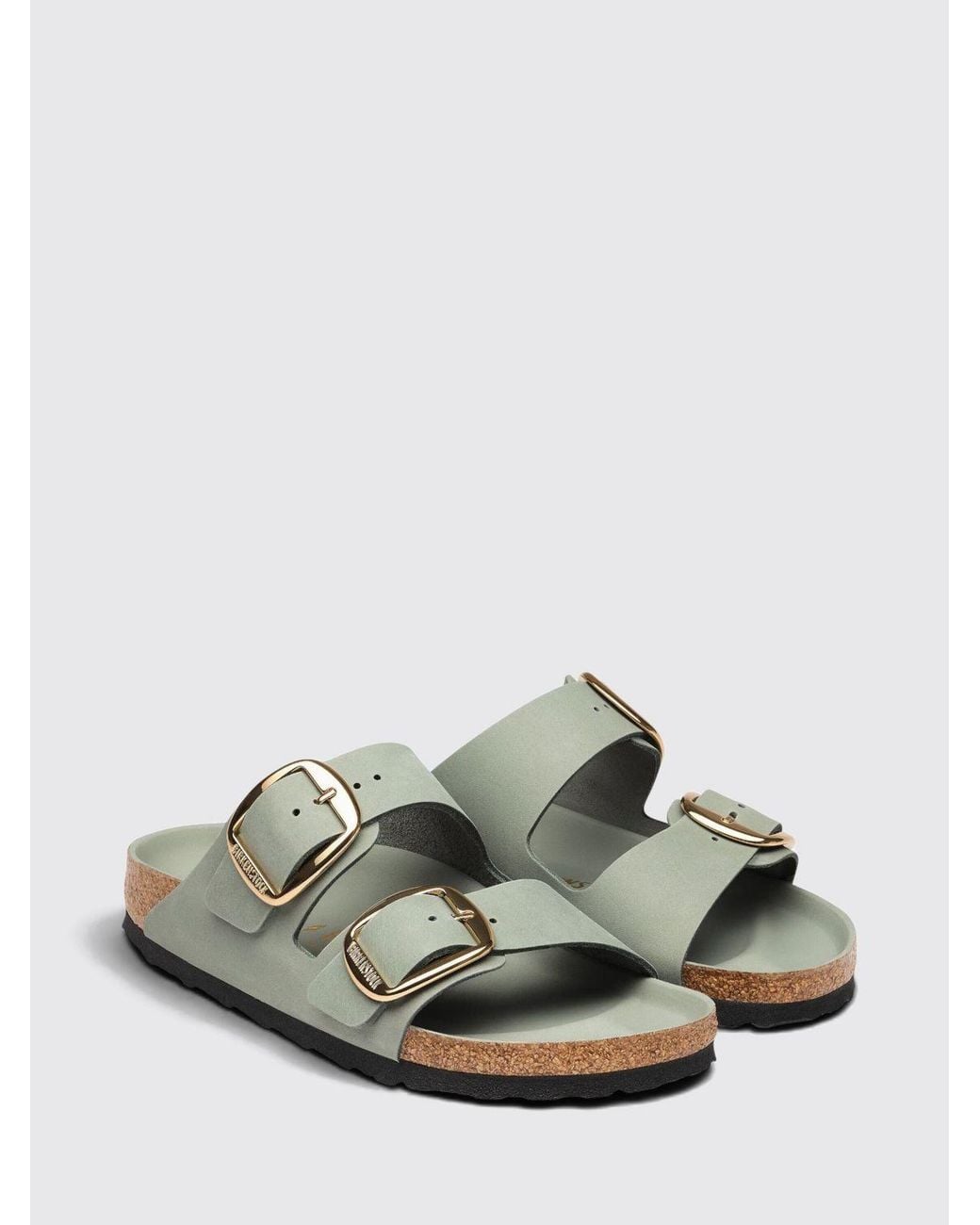 Birkenstock Green Heeled Sandal