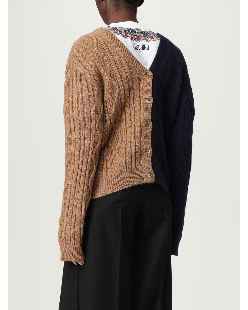Moschino Couture Blue Cardigan