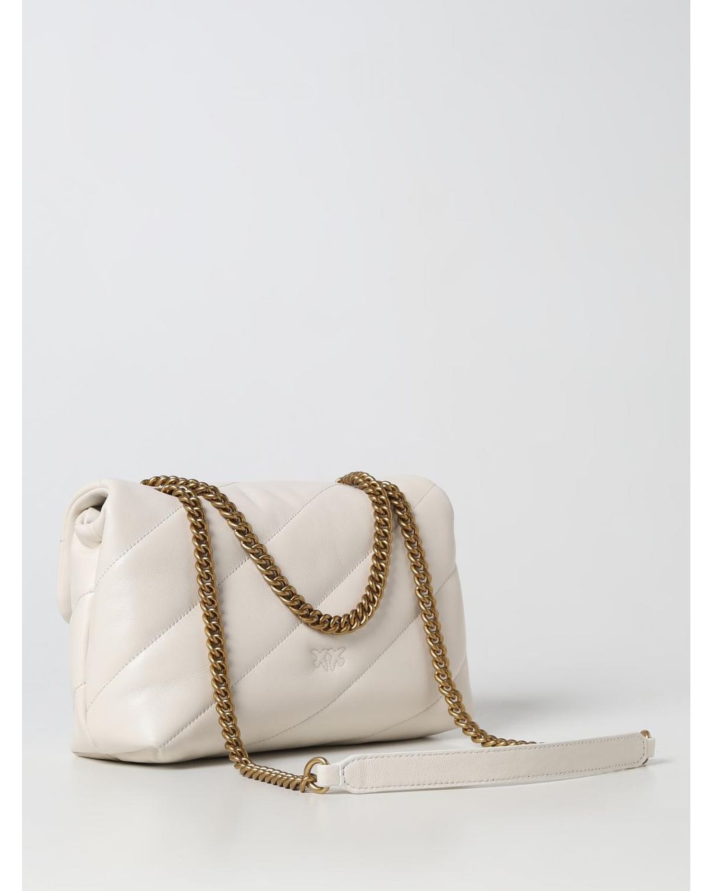 Pinko Natural Love Bag Puff Quilted Nappa Bag