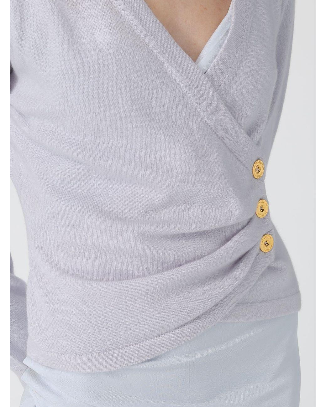 Elisabetta Franchi Gray Jumper