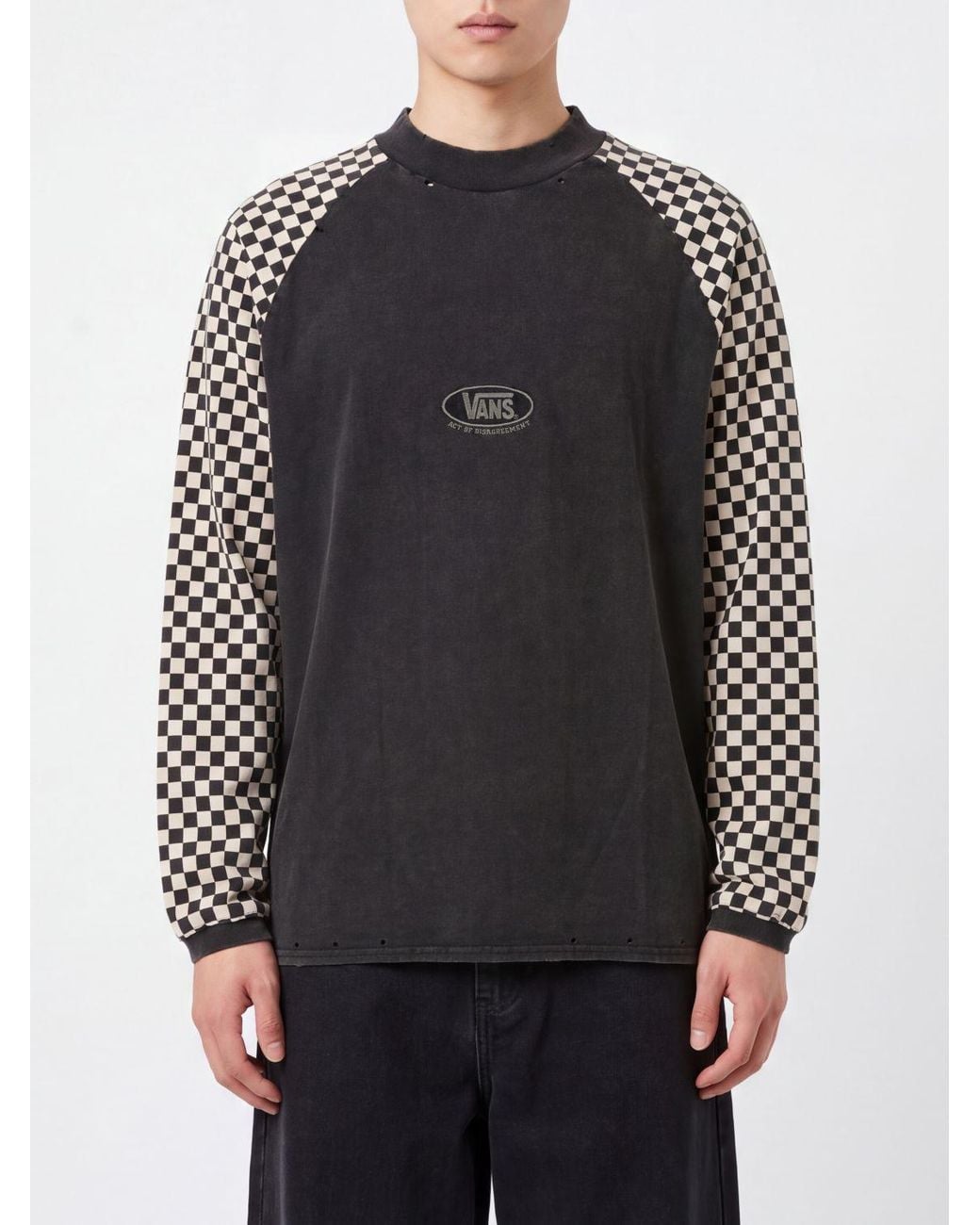 Vans Black Long-Sleeved T-Shirt for men