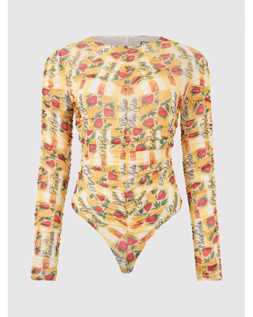 Philipp Plein Blue Bodysuit