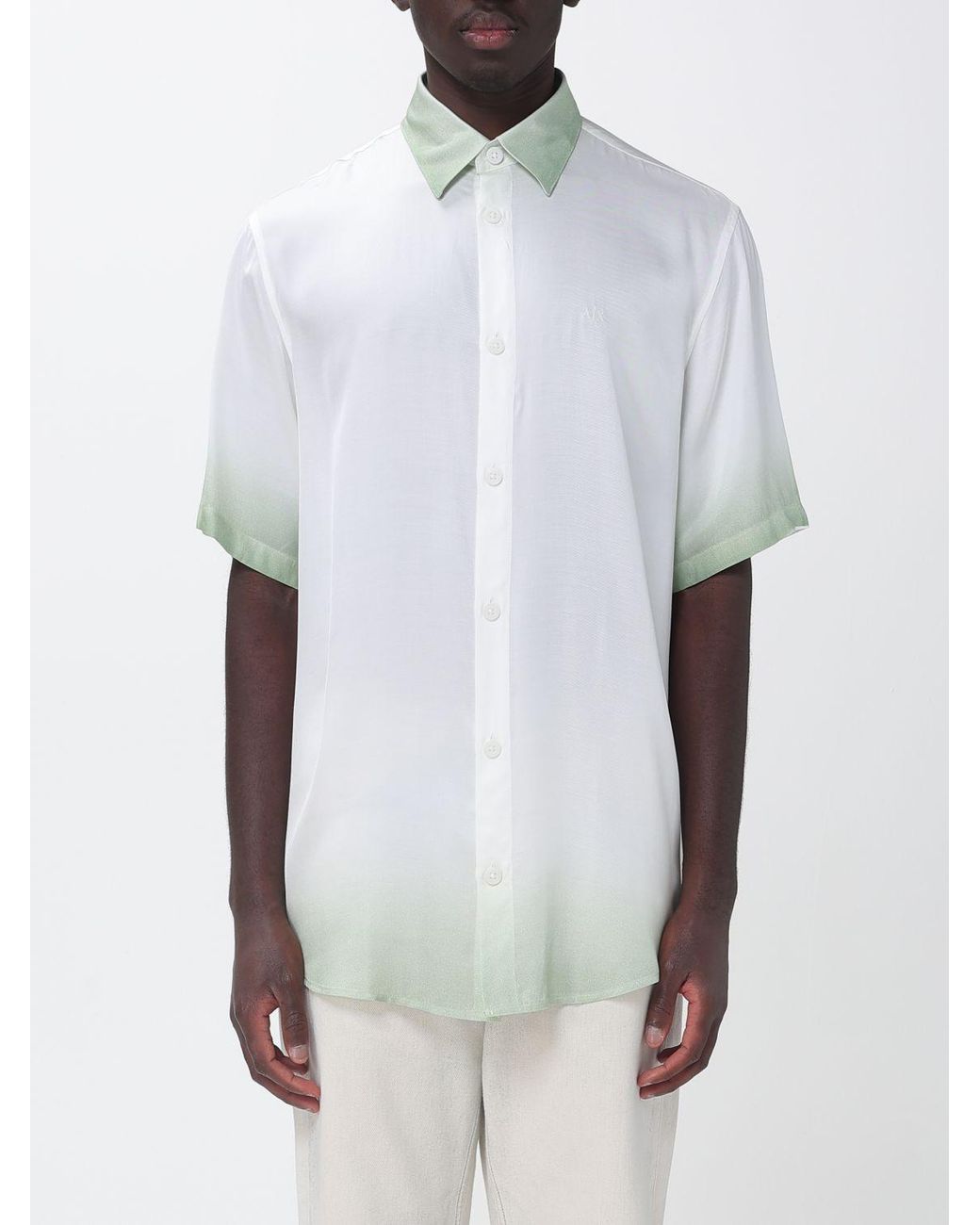 ARMANI EXCHANGE White Shirt for men