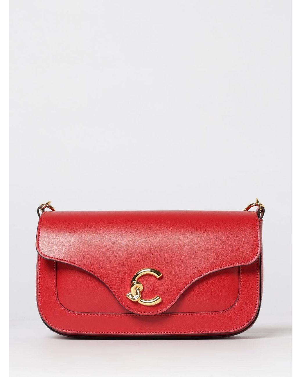 Coccinelle Red C-Me Leather Bag