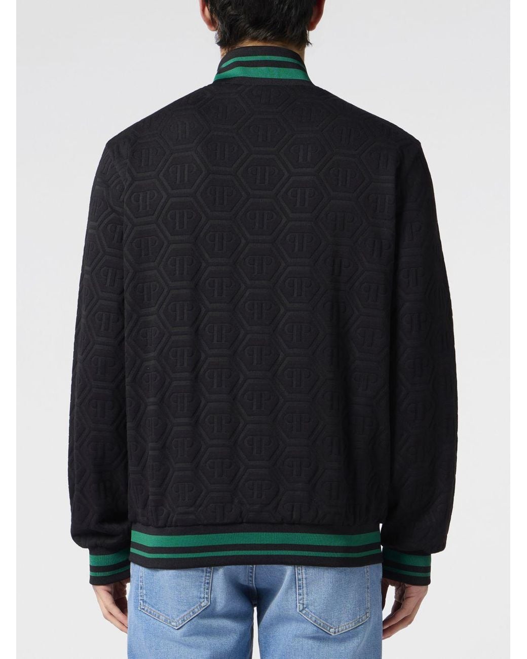 Philipp Plein Black Jacket for men
