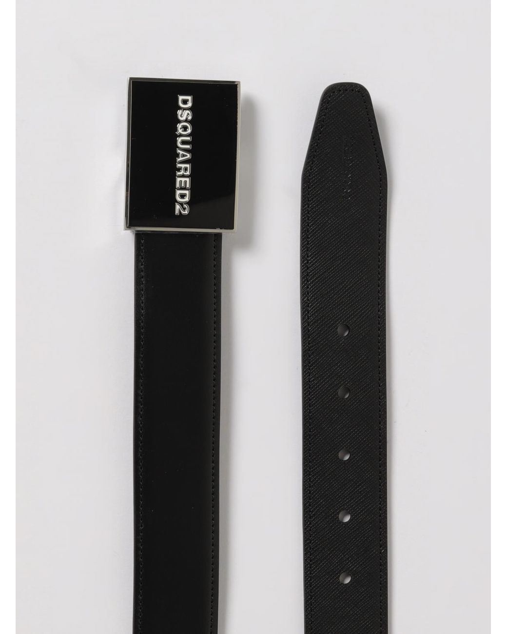 Cintura di DSquared² in Black da Uomo
