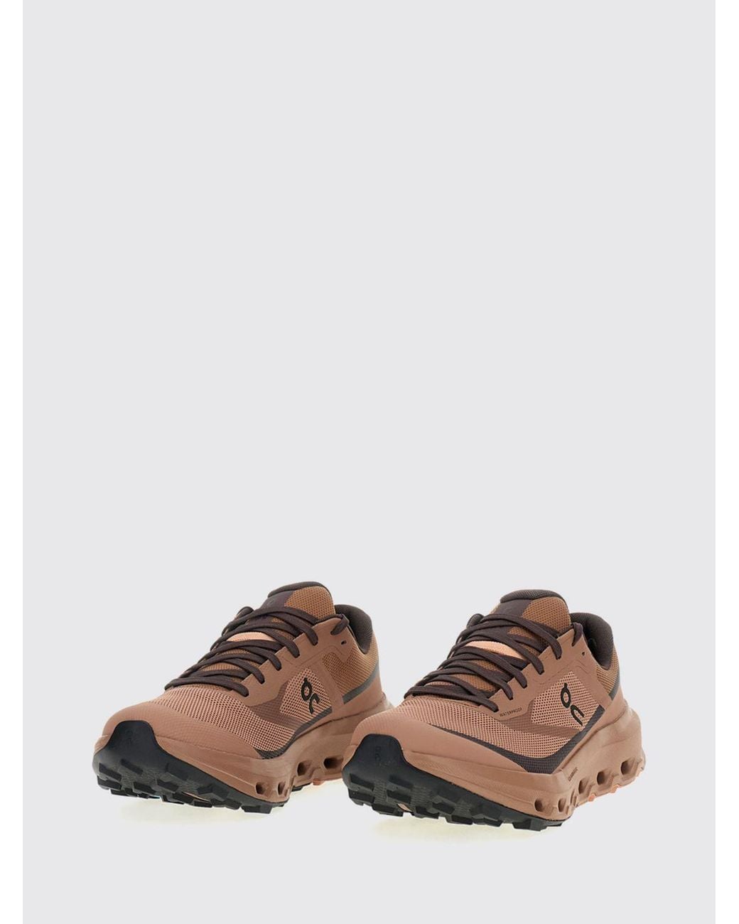 On Shoes Brown Lightweight Waterproof Cloudvista 3 Trainers for men