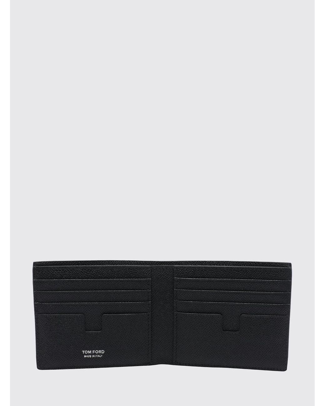 Portafoglio A Libro di Tom Ford in White da Uomo
