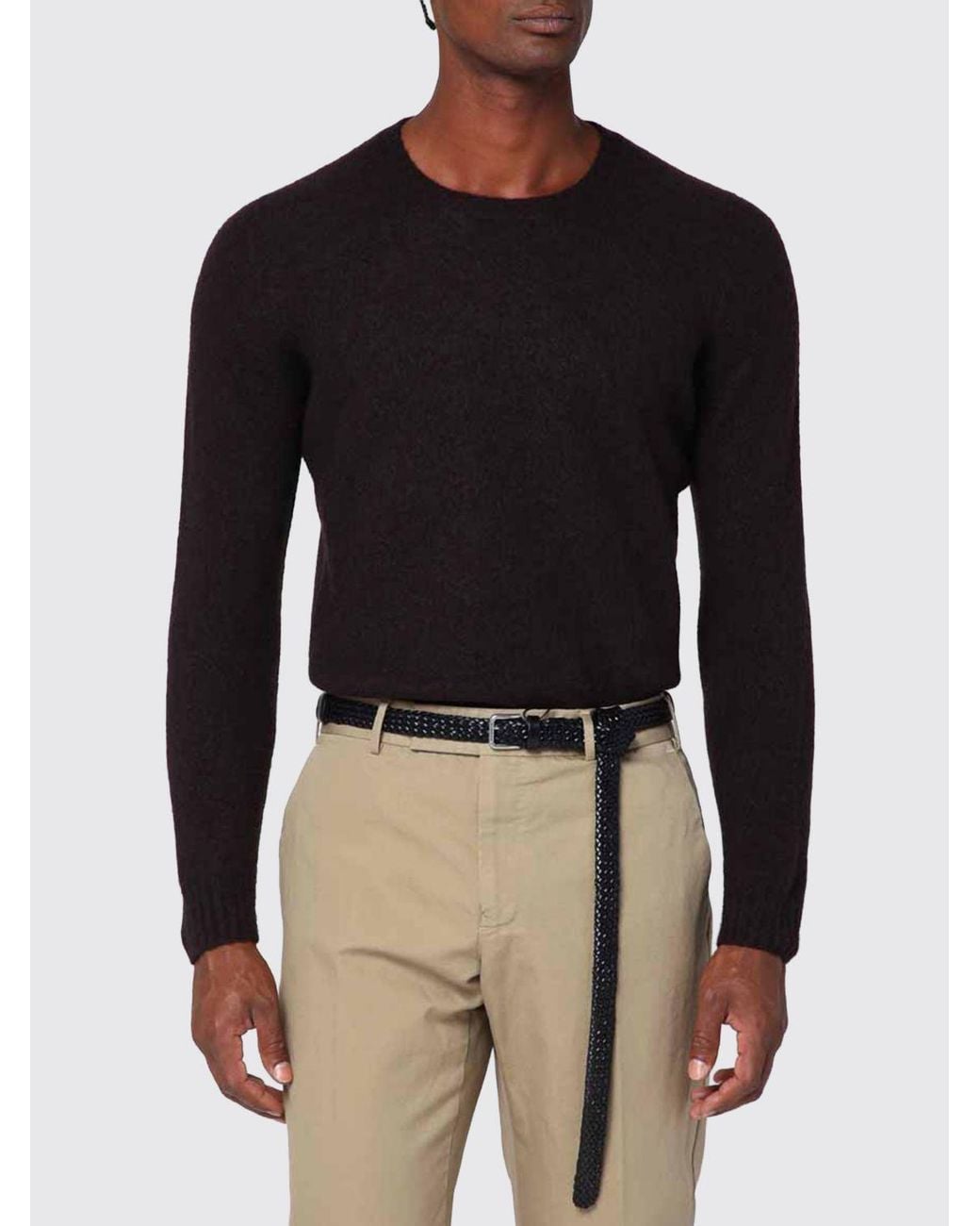 Drumohr Black Sweater for men