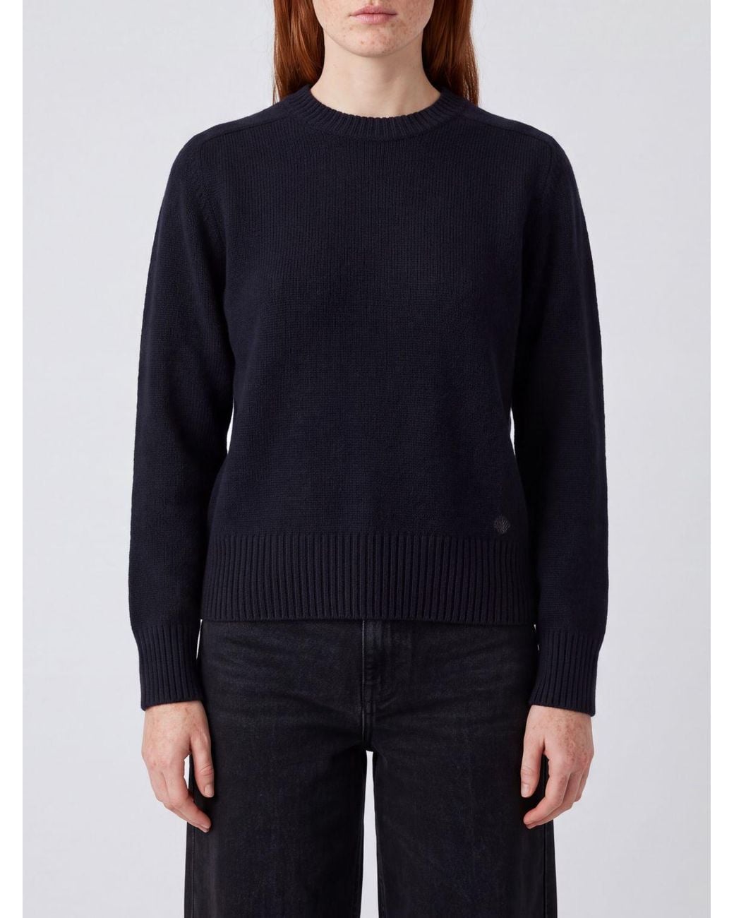 Loulou de Saison Blue Crewneck Jumper