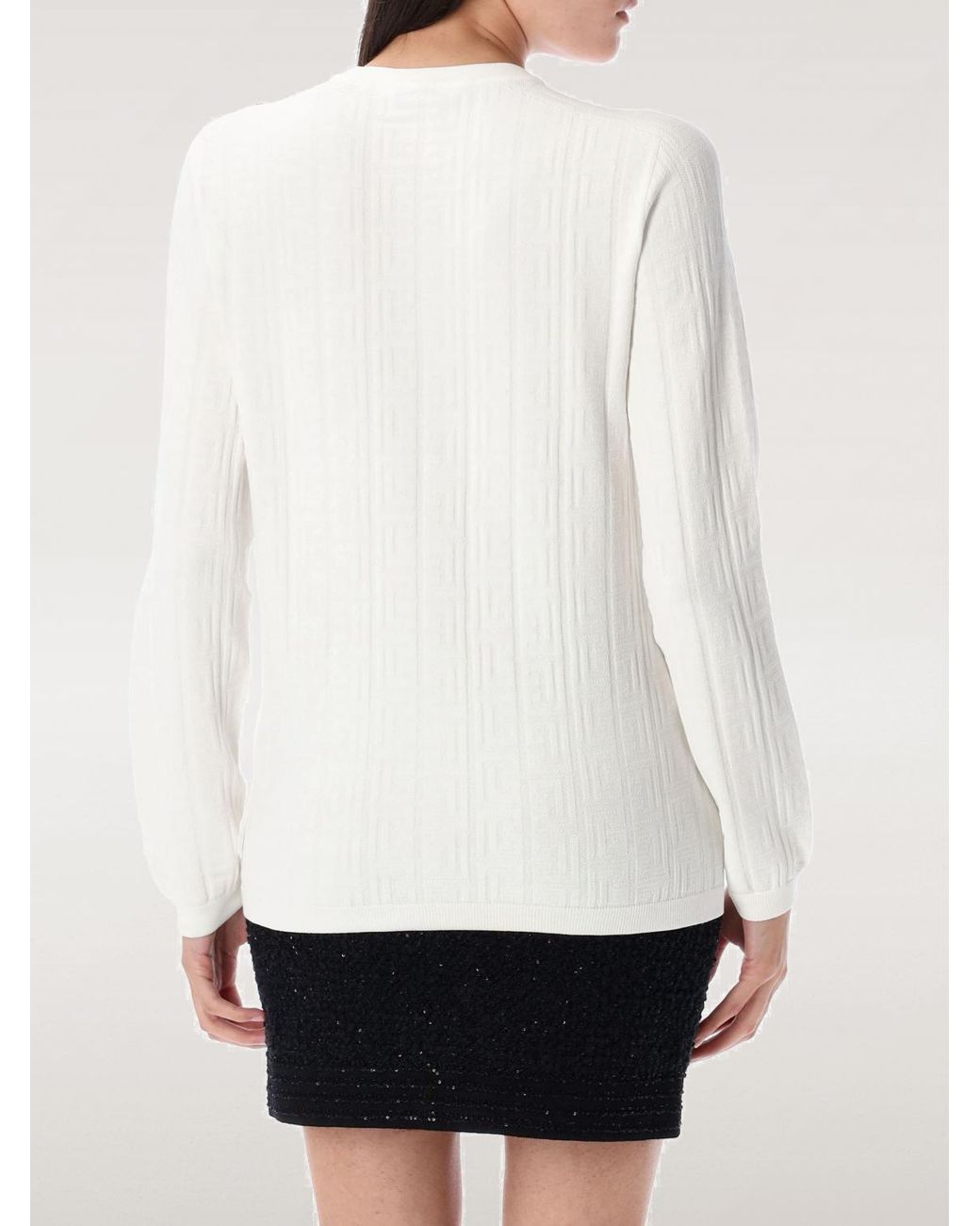 Jersey Mujer Balmain de color White