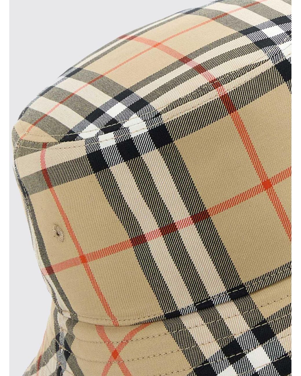 Burberry Natural Fisherman Bucket Hat for men