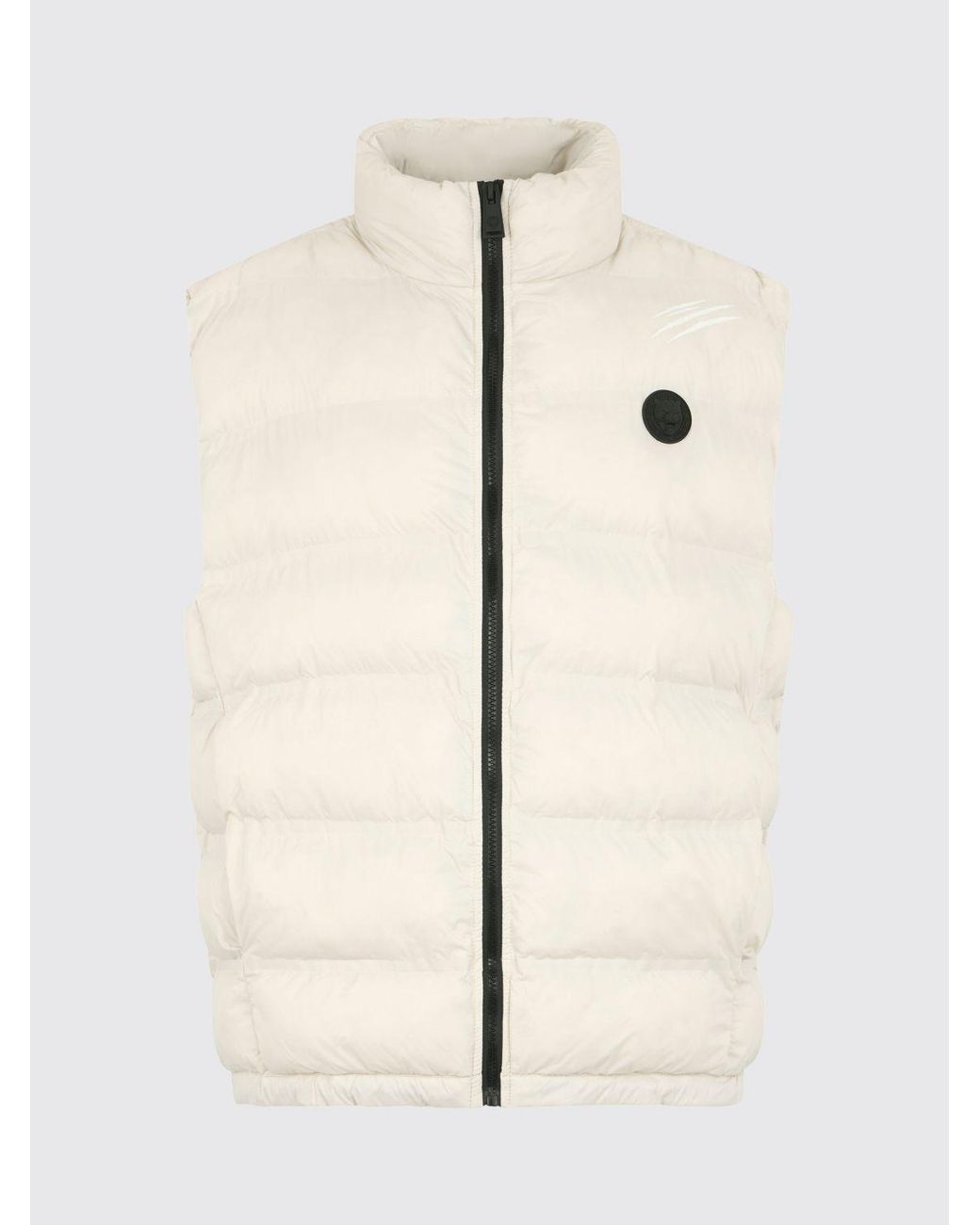 Philipp Plein Natural Padded Nylon Vest for men