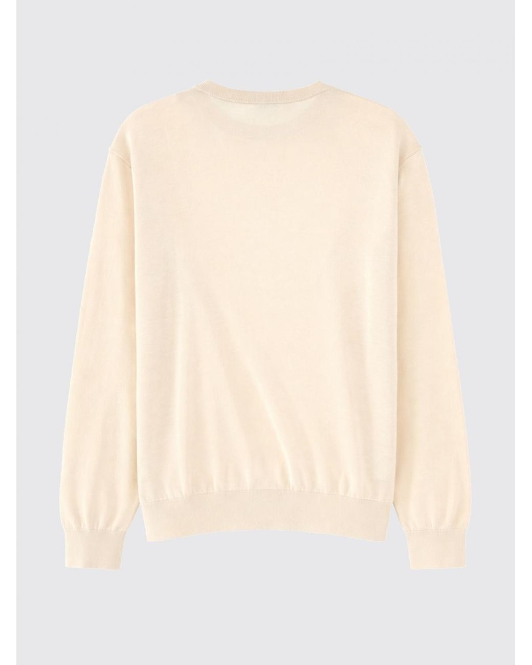 Aspesi Blue Cotton Crew Neck Sweater