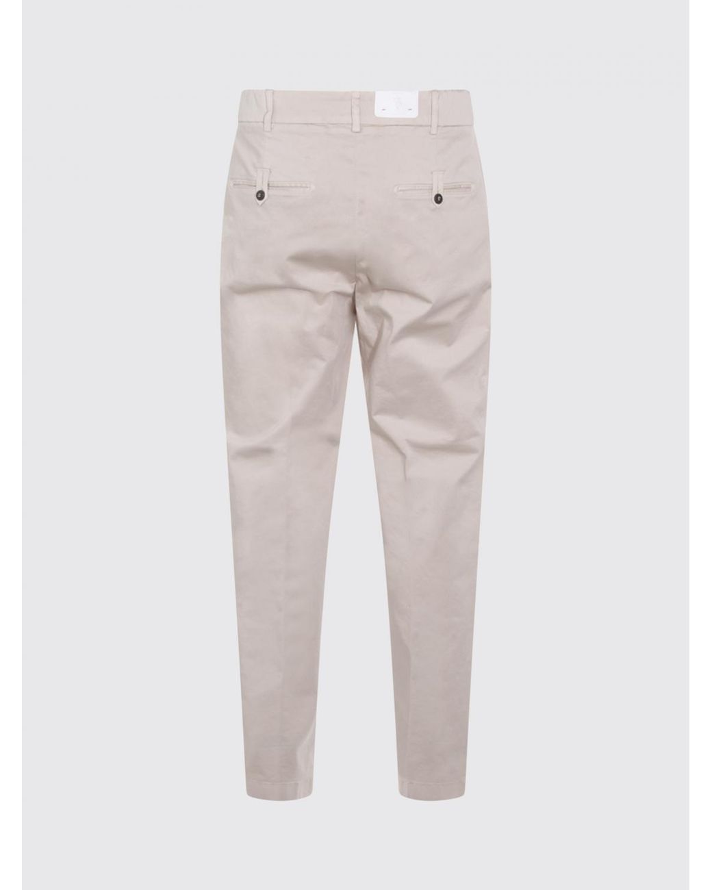 Eleventy Natural Linen Blend Chino Trousers for men