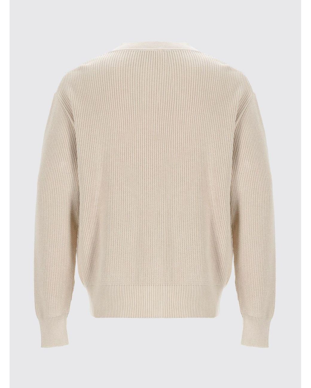 Lardini Natural Cotton Cardigan for men
