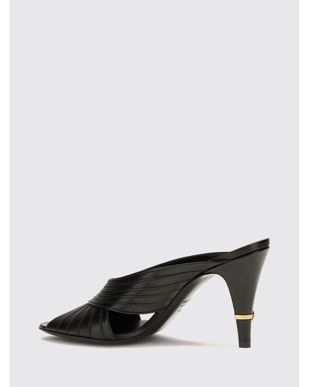 Mules Gianni di Versace in Black