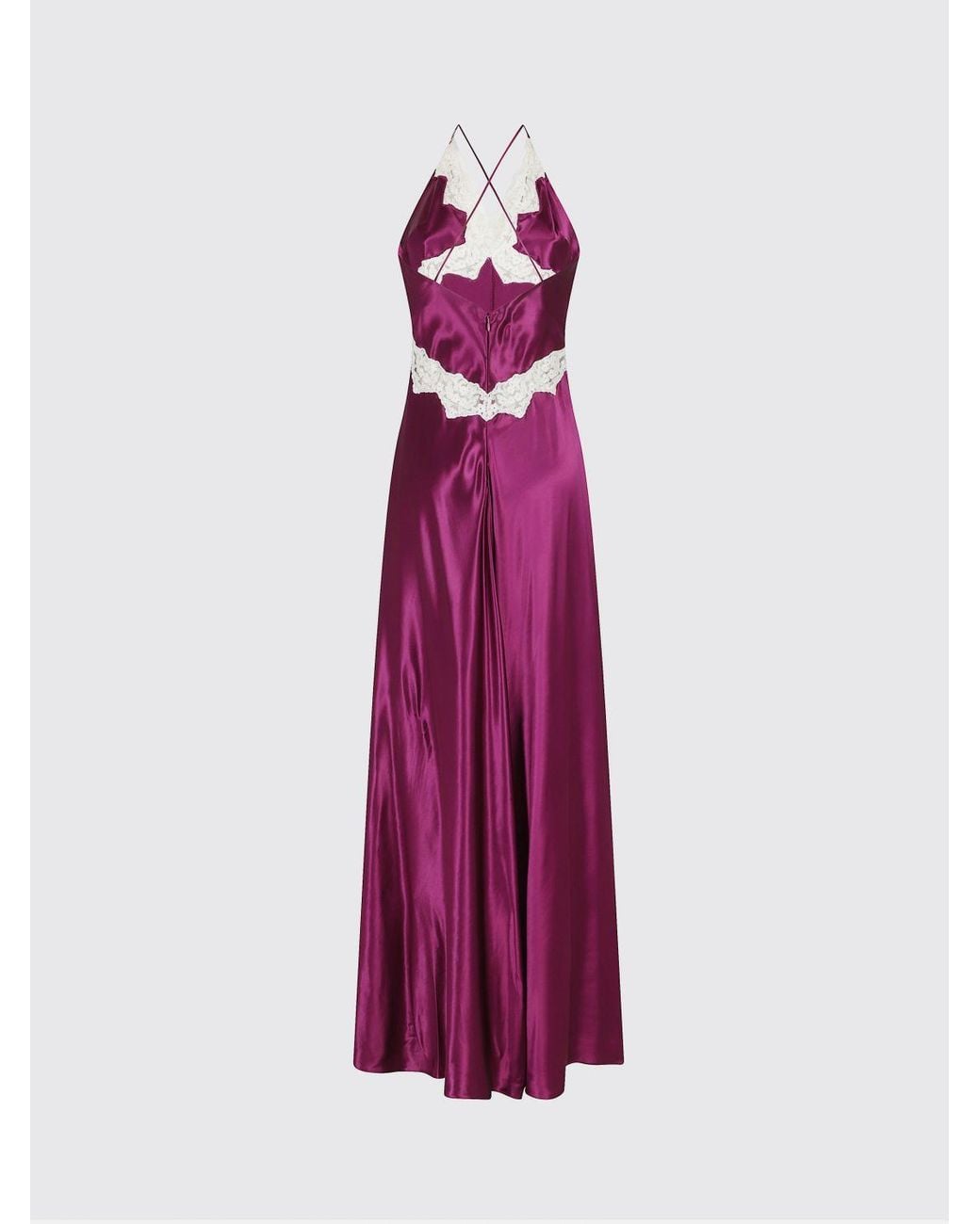Alberta Ferretti Purple Dress