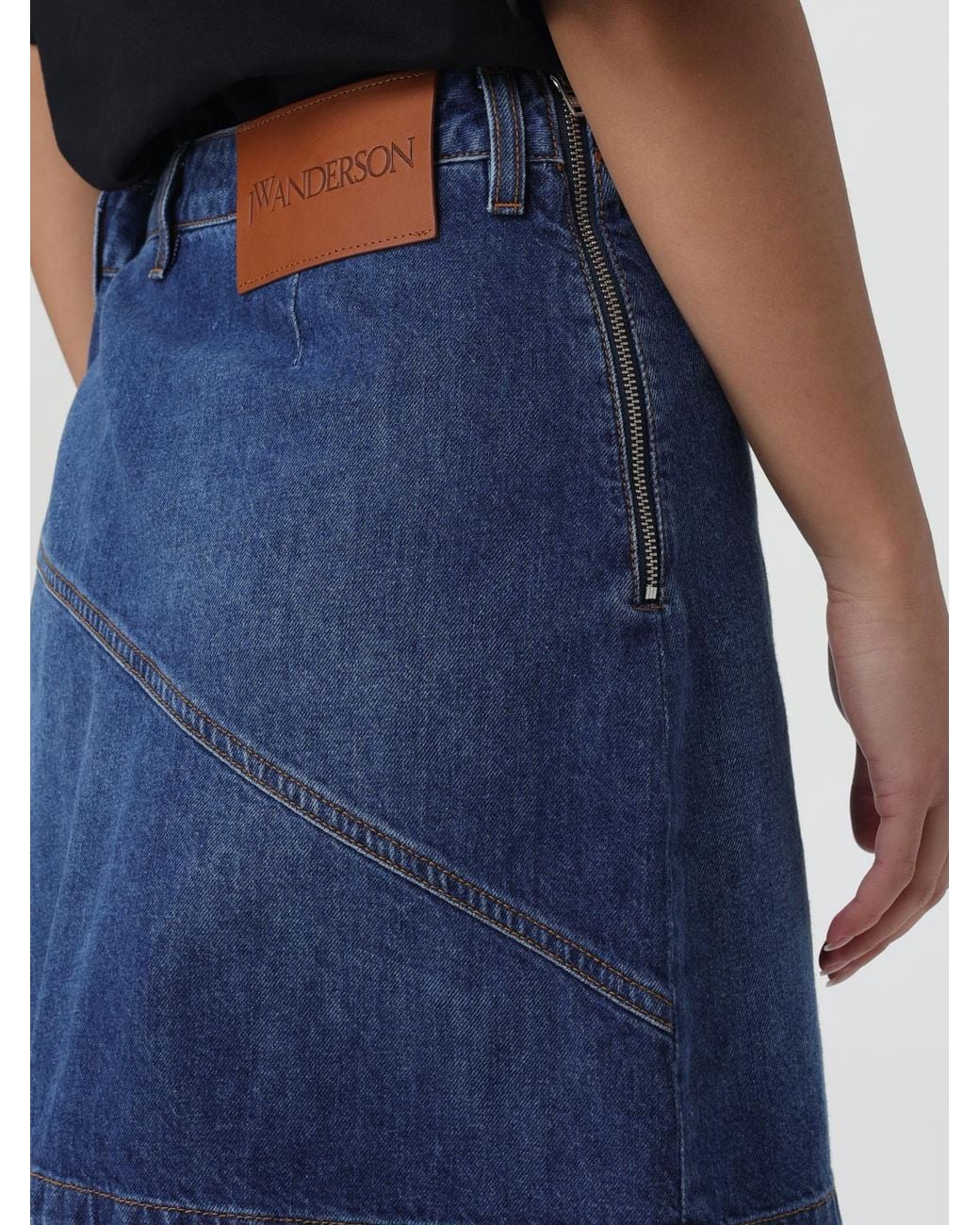 J.W. Anderson Blue Skirt
