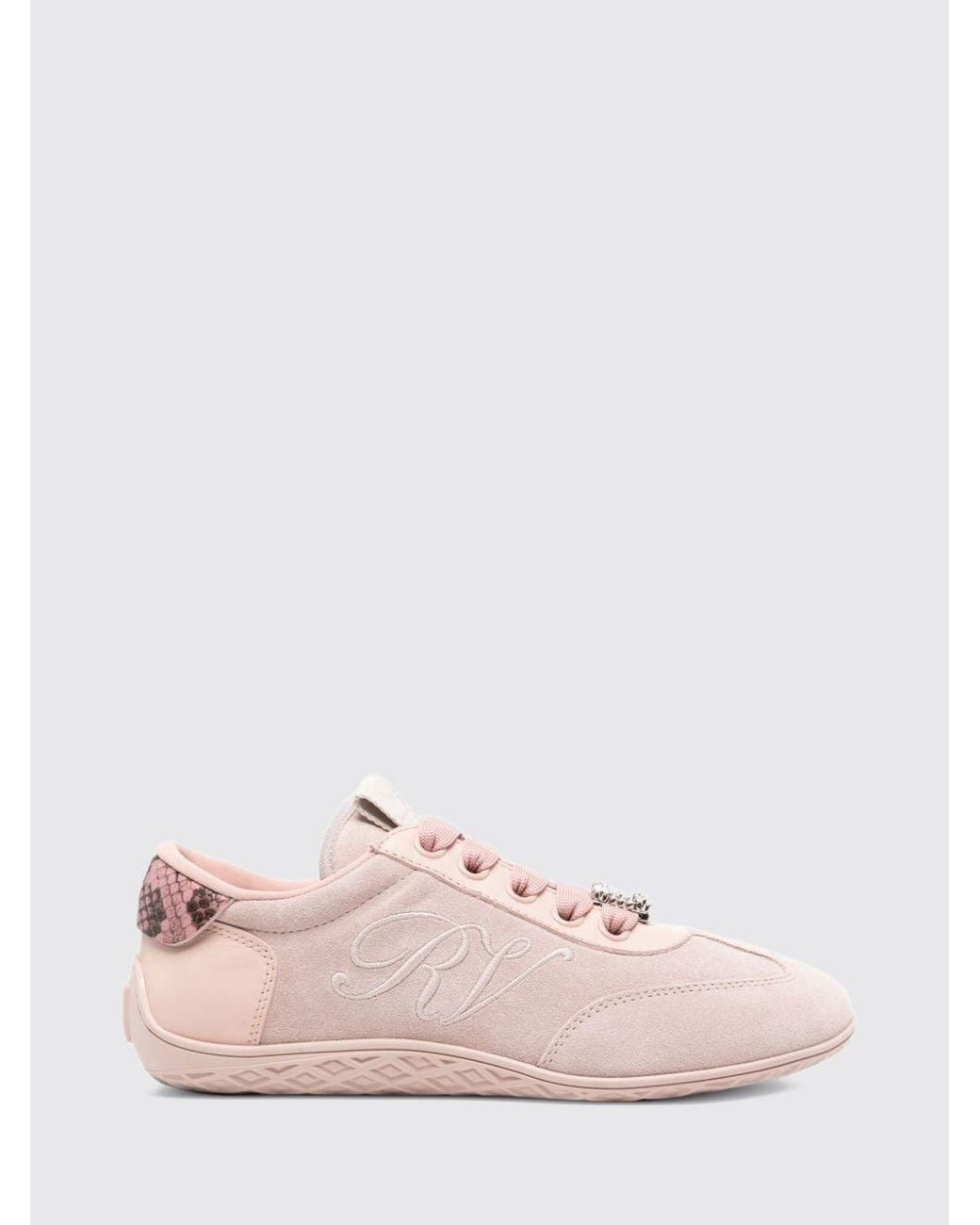 Roger Vivier Pink Sneakers