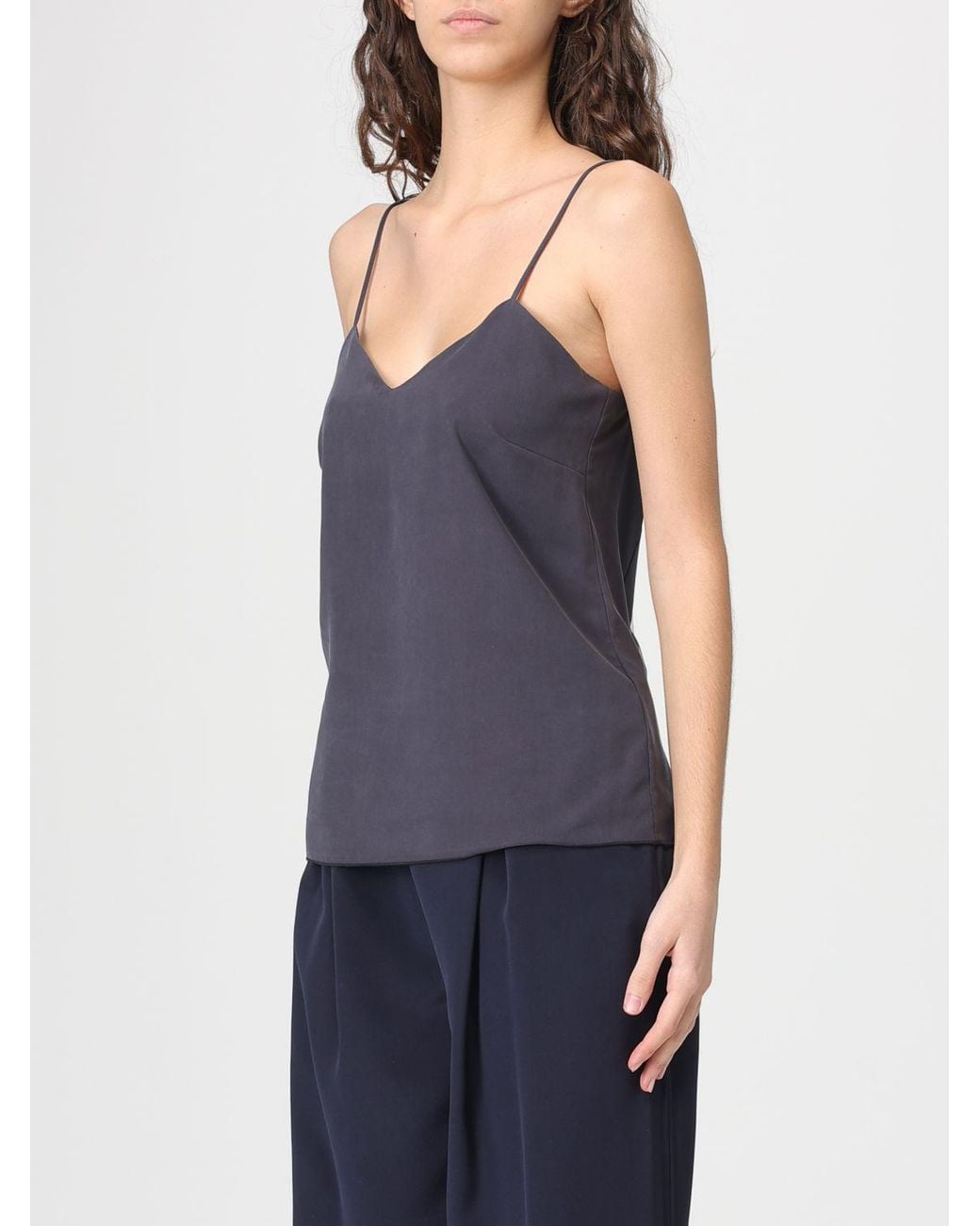 Top Basic di Max Mara in Blue