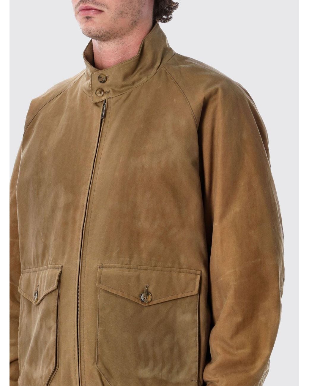 Bomber di Baracuta in Brown da Uomo