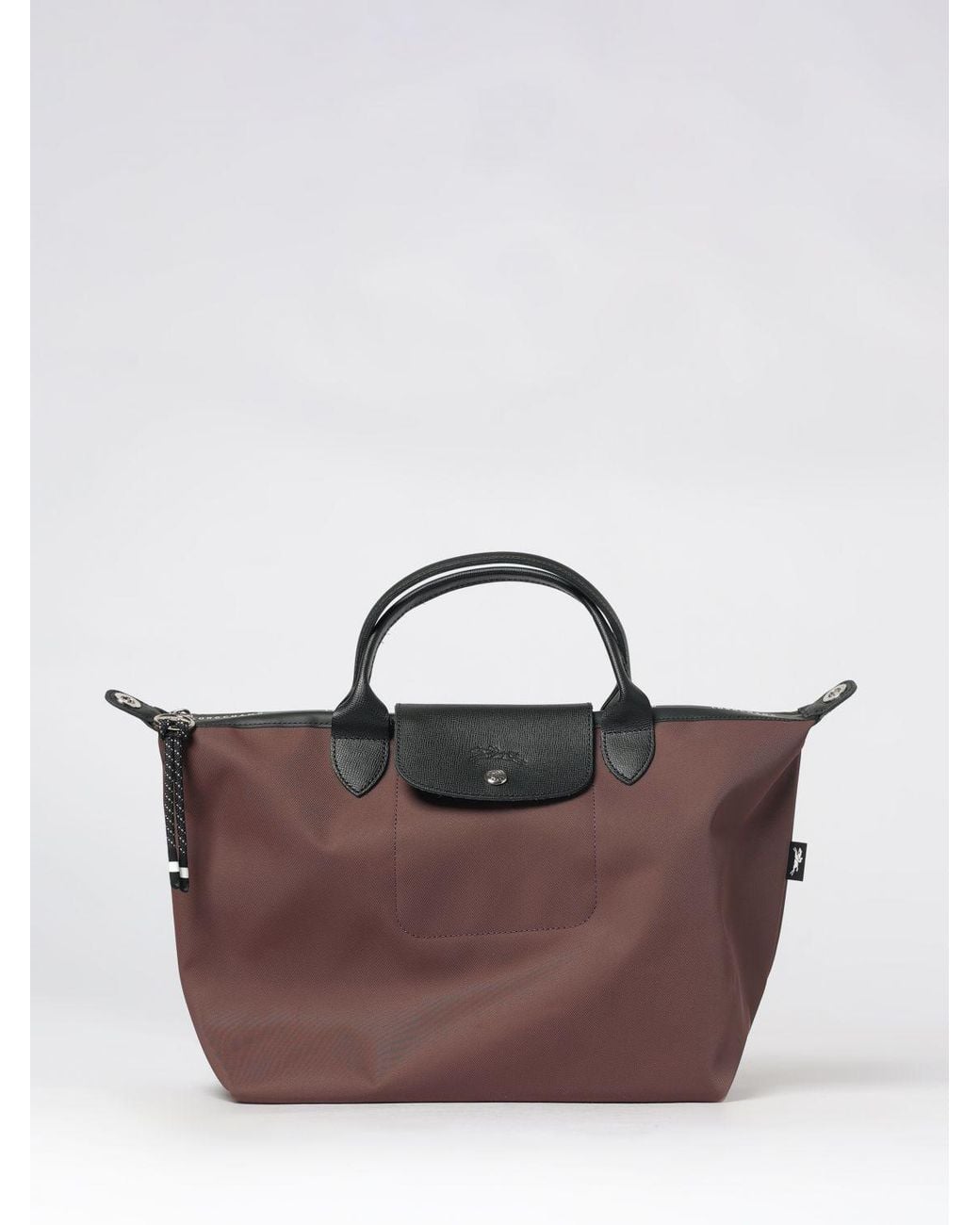 Longchamp Brown Le Pliage Original Packable Recycled Nylon Tote Bag